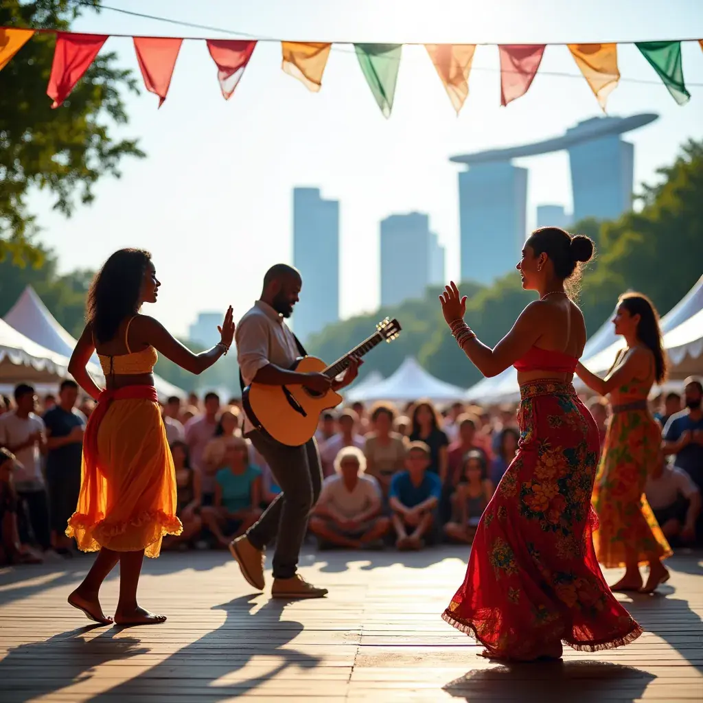 Modern office environment